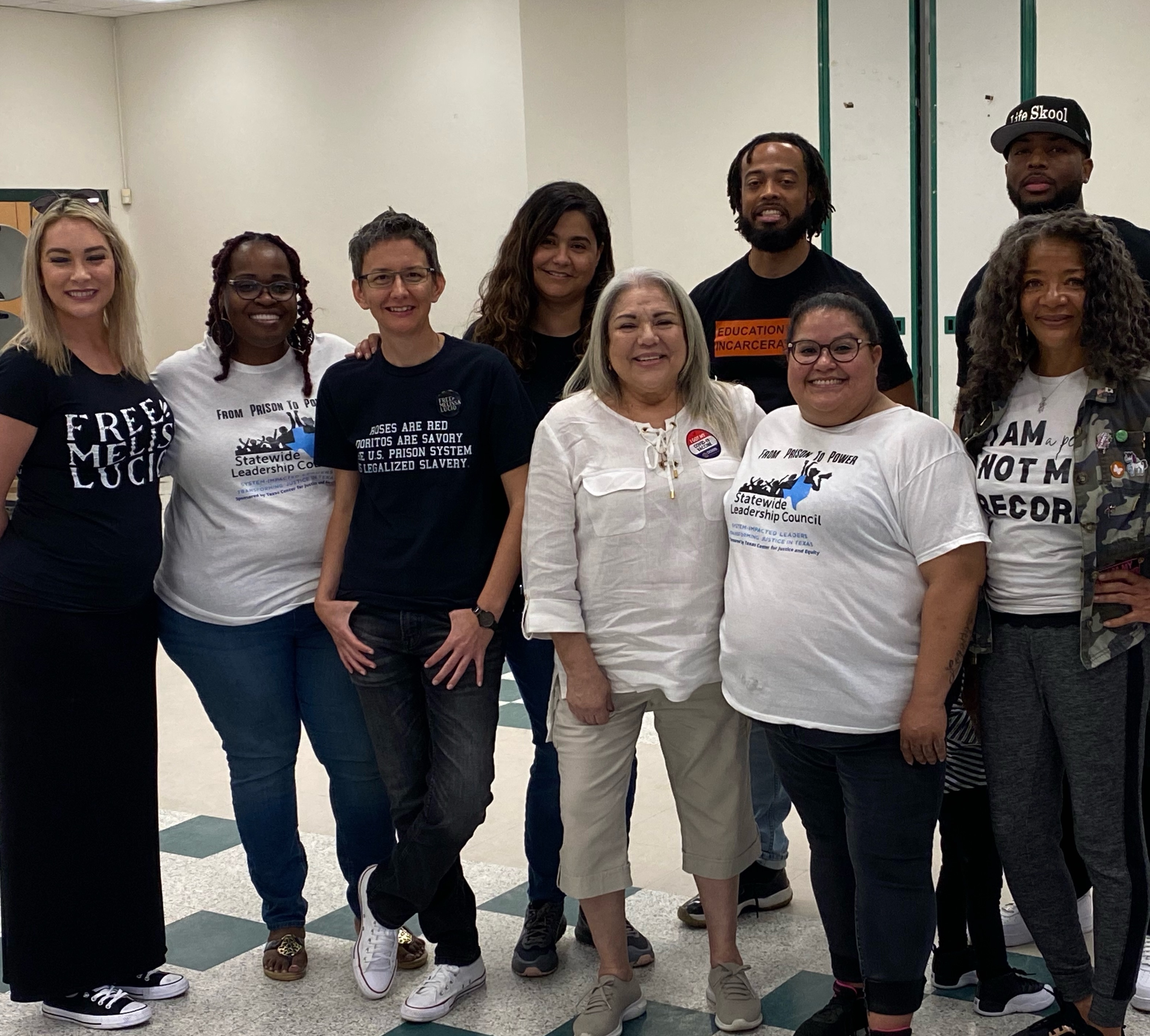 Group photo of SLC leaders at Dallas event
